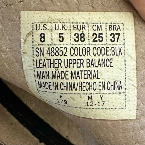 Skechers Black Wedge Sandals - Picture 5 of 6